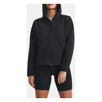 Under Armour Unstoppable Flc Sweatshirt FZ-BLK - Women