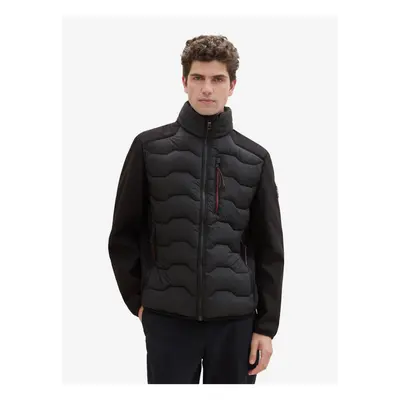 Black men's quilted jacket Tom Tailor - Men's