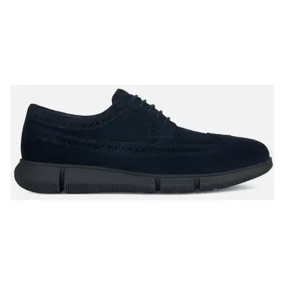 Dark blue men's formal shoes Geox Adacter F - Men's