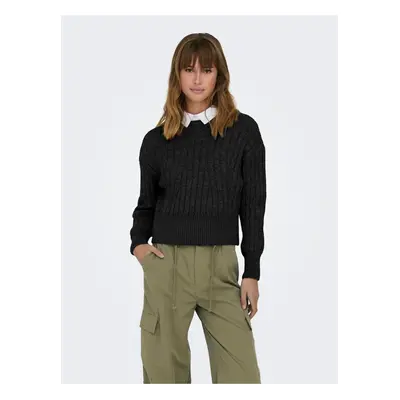 Black women's sweater ONLY Agnes - Women