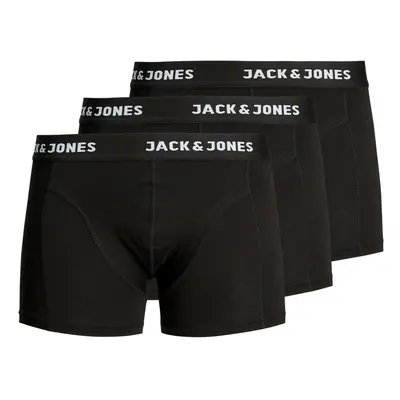 3PACK men's boxers Jack and Jones black (12171944)