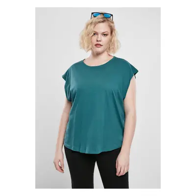 Women's T-shirt Basic Shaped Teal