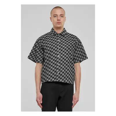 Men's shirt with print - black