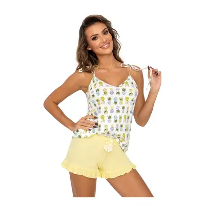 Pyjamas Pineapple 1/2 Yellow Yellow