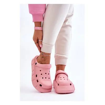 PS1 Női hab platform Crocs Pink Beckett