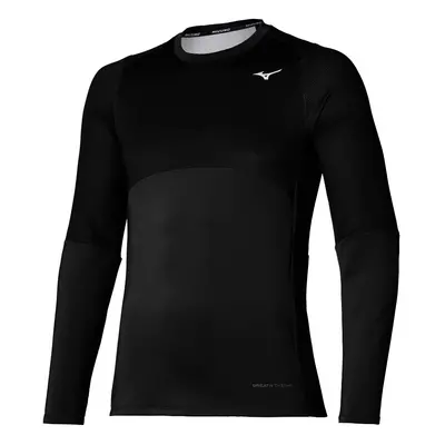 Men's T-shirt Mizuno Heat Charge BT L/S/Black