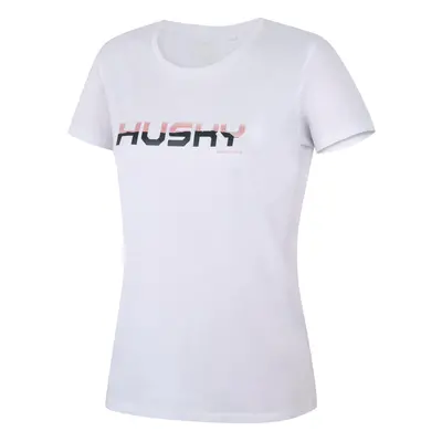 Women's cotton T-shirt HUSKY Tee Wild white