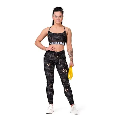 Women's Nebbia High-waist performance leggings volcanic black