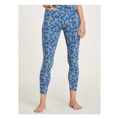 Blue Women's Patterned Leggings Tranquillo - Women