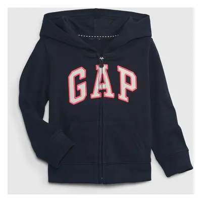 GAP Kids sweatshirt french terry logo - Girls