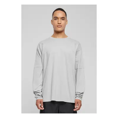 Lightweight asphalt raglan back long sleeves