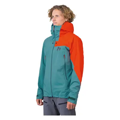 Men's hardshell jacket Hannah NEXUS brittany blue/spicy orange