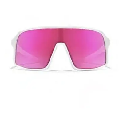 Sports sunglasses WAYE - White w Pink Multi lens Cat.