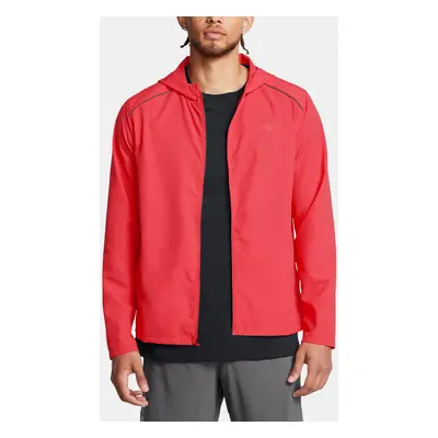 Men's jacket Under Armour UA Launch Hooded Jacket-RED - Men