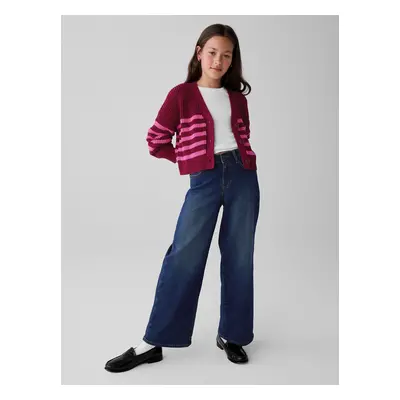 GAP Children's wide jeans wide High Rise - Girls