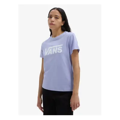 Light purple Women's T-Shirt VANS Flying Crew - Women