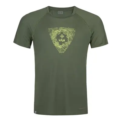 Men's running shirt Kilpi WYLDER-M khaki