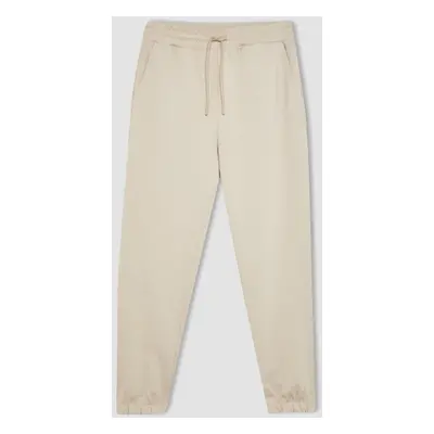 DEFACTO Fit Standard Fit Chino Jogger Trousers Standard Sweatpants