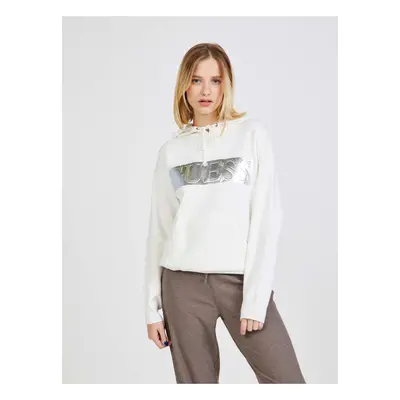 Cream Women's Hoodie Guess - Women