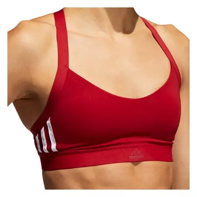 adidas All Me 3S Sports Bra Red