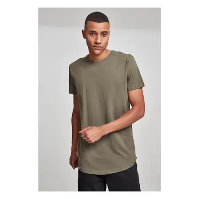 Long T-shirt in the shape of an olive