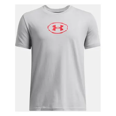 Boys' T-shirt Under Armour B SLICE LOGO SS