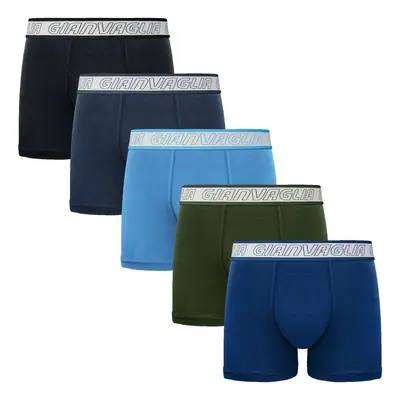 5PACK men's boxers Gianvaglia multicolored