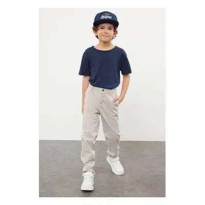 Trendyol Stone Boy Regular Chino Woven Trousers