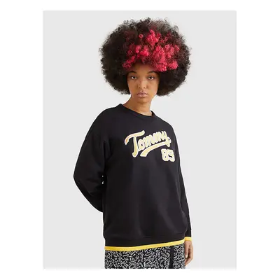 Black Womens Sweatshirt Tommy Jeans - Women