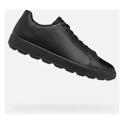 Black men's sneakers Geox Spherica Ecub-1 - Men's