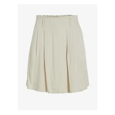 Beige short skirt VILA Vero - Ladies