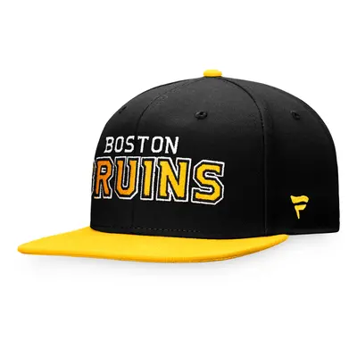 Men's Fanatics Iconic Color Blocked Snapback Boston Bruins Cap