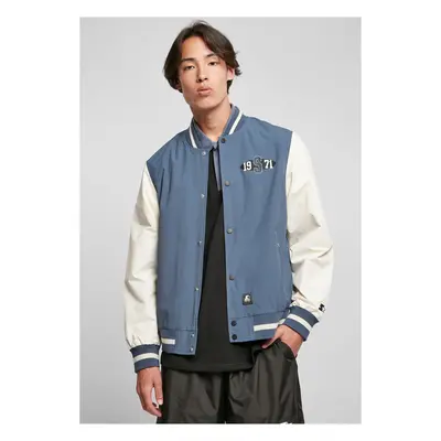 Starter Nylon College Jacket vintage blue/pale white