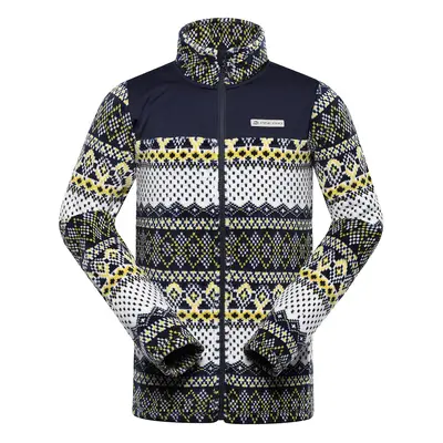 Men's sweatshirt supratherm ALPINE PRO EFLIN lemon curry variant pc