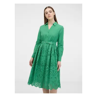 Orsay Green Ladies Shirt Dress - Women