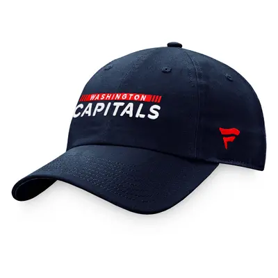 Fanatics Authentic Pro Game & Train Unstr Adjustable Washington Capitals Men's Cap