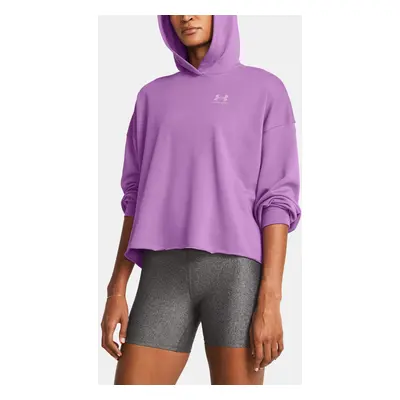 Under Armour Sweatshirt UA Rival Terry OS Hoodie-PPL - Women