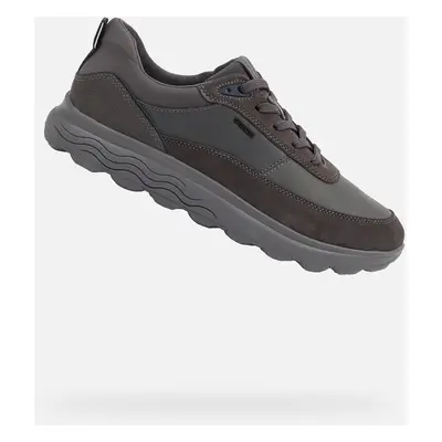 Grey Men's Geox Spherica Sneakers - Men's