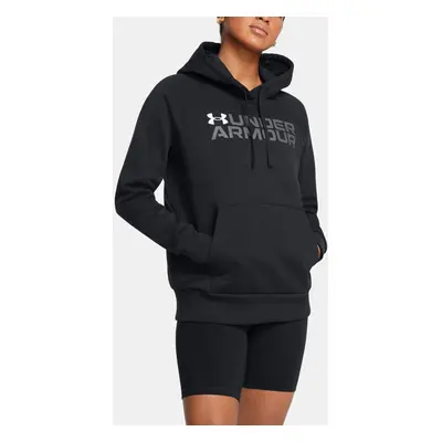 Under Armour Women's Rival Fleece Wordmark Hoodie - Women's