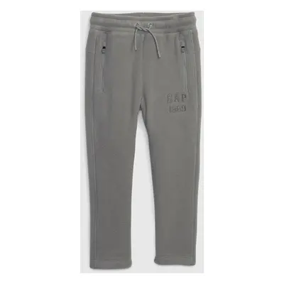 GAP Kids Fleece Sweatpants with Logo - Boys