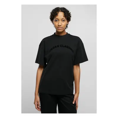 Women's Oversized T-Shirt Flock Black