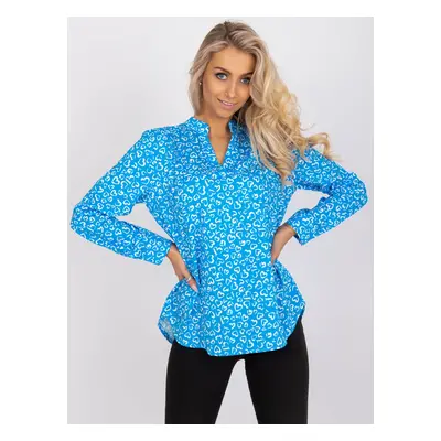 Blouse-DHJ-BZ-6825.56-blue