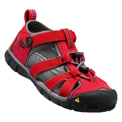 Keen Seacamp II CNX K racing red/gargoyle Children's Sandals