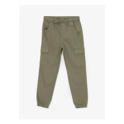 LC Waikiki Lw - Elastic Waist Girls Cargo Jogger Pants