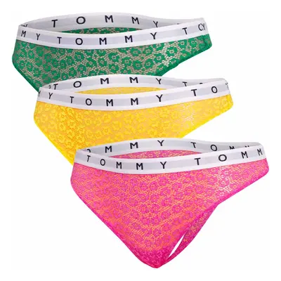 Tommy Hilfiger Woman's 3Pack Thong Brief UW0UW025240Y0