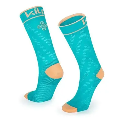 Unisex cycling socks Kilpi CYCLER-U turquoise