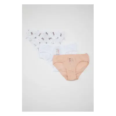 DEFACTO Girl's 3-Piece Slip Panties