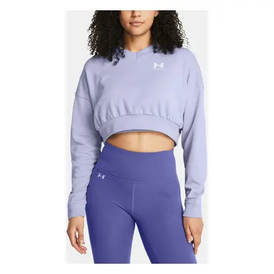 Under Armour Sweatshirt UA Rival Terry OS Crop Crw-PPL - Women