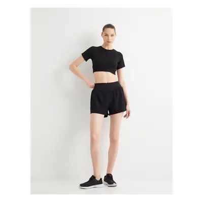 Koton Women's Black Shorts