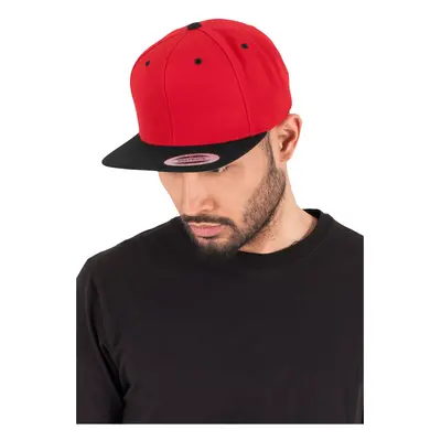 Classic Snapback 2-Tone Red/blk